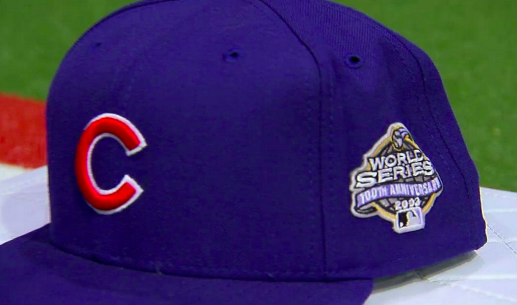 cubs world series hat